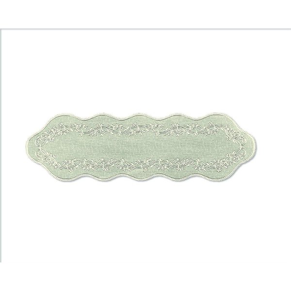 Heritage Lace 14 x 54 in. Sheer Divine Runner, Ecru SD-1454E